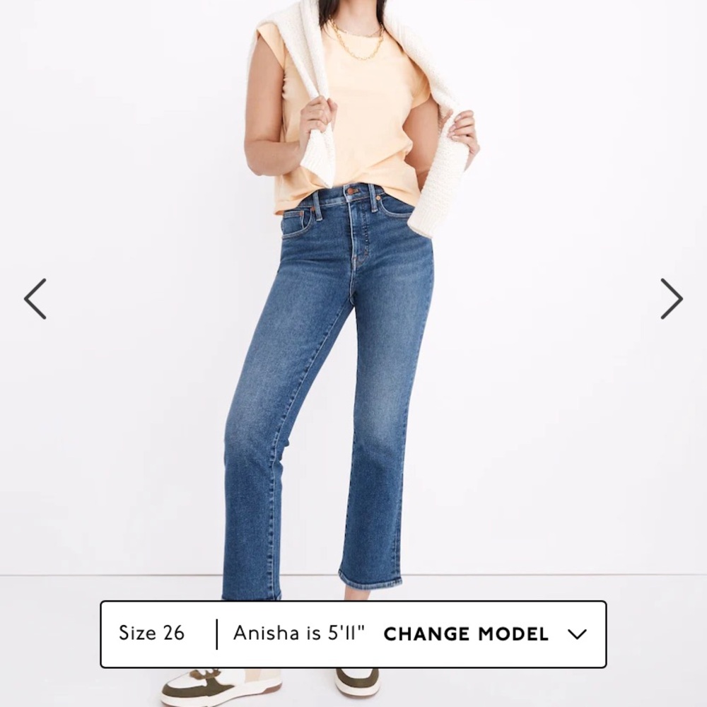 Cali Demi-Boot Jeans in Bodney Wash